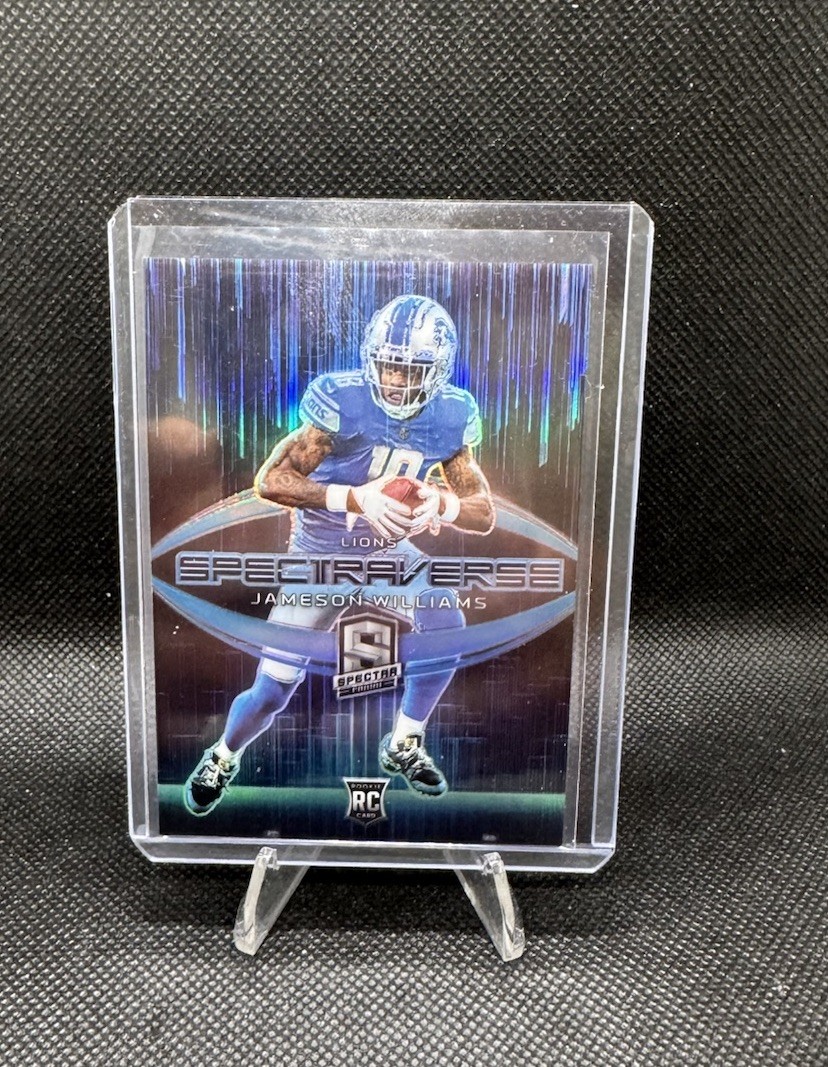 2022 Spectra Jameson Williams Spectraverse RC #23 Mint Case Hit Rare