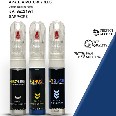 for APRILIA JM BEC1497T SAPPHIRE Touch Up Paint Scratch Remove Repair Kit Set