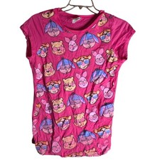 Disney Winnie the Pooh Graphic Tee Pink  Kids XL  100 Cotton