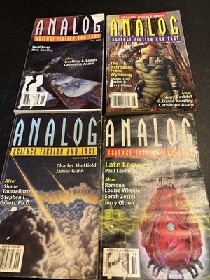 Analog Science Fiction & Fact: 1999. Partial Year. 4 Issues