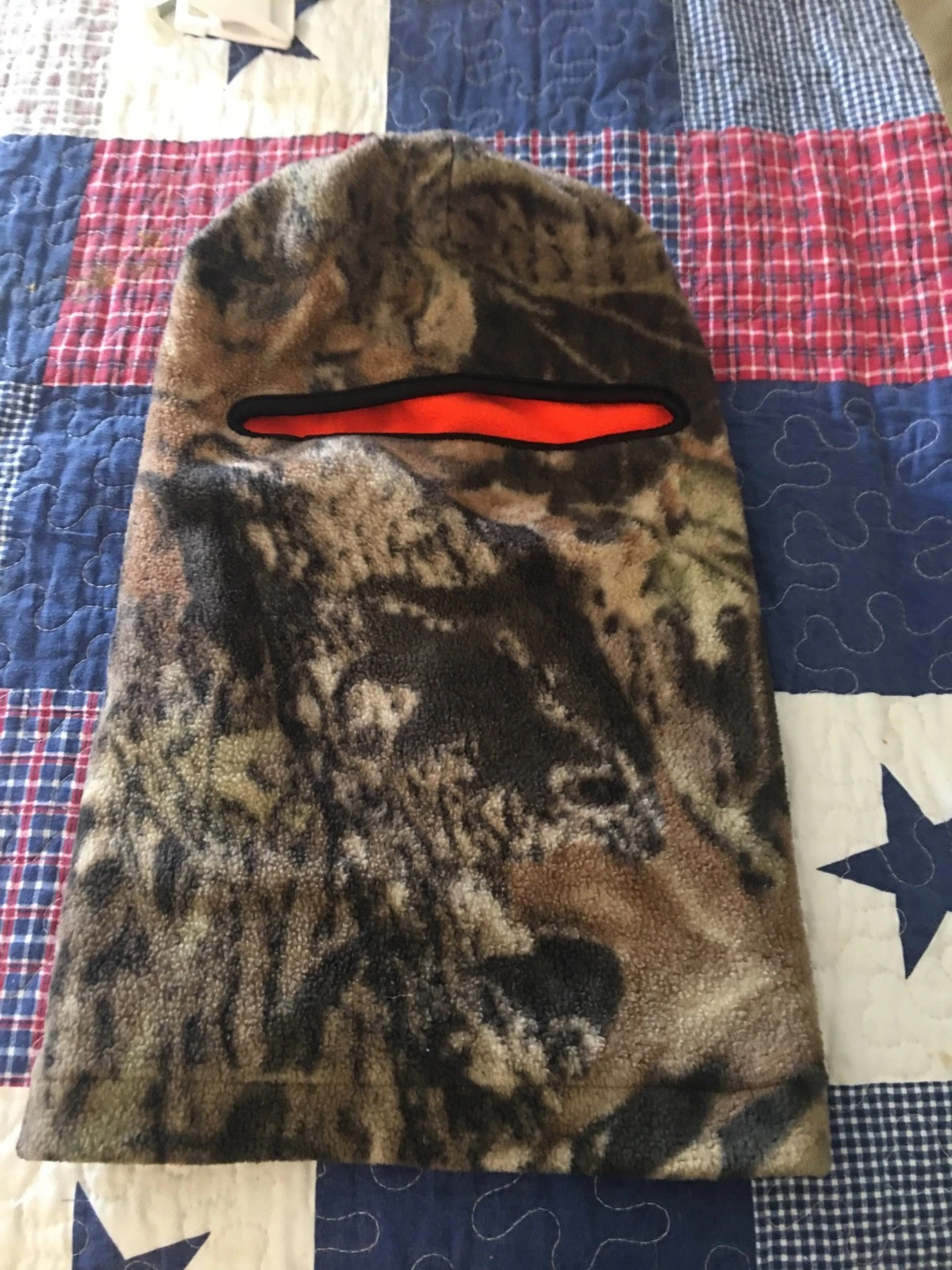 REVERSIBLE CAMO BALACLAVA UNISEX HUNTING CAMPING SKIING HIKING FACE COVERING