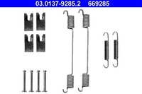 ATE ZubehöRsatz Bremsbacken Hinten Peugeot, Fiat 03.0137-9285.2