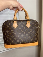 LOUIS VUITTON ALMA PM Canvas Leather.(FL0053)