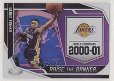 2019-20 Certified Raise the Banner Derek Fisher #19 04x5