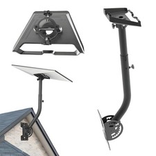 Heavy-Duty Starlink Gen 3 Wall  Roof Mount Kit - 180  Adjustable Pole Bracke...