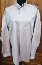 Ralph Lauren Mens Pink Dress Shirt Size 34/35 16 1/2 Neck
