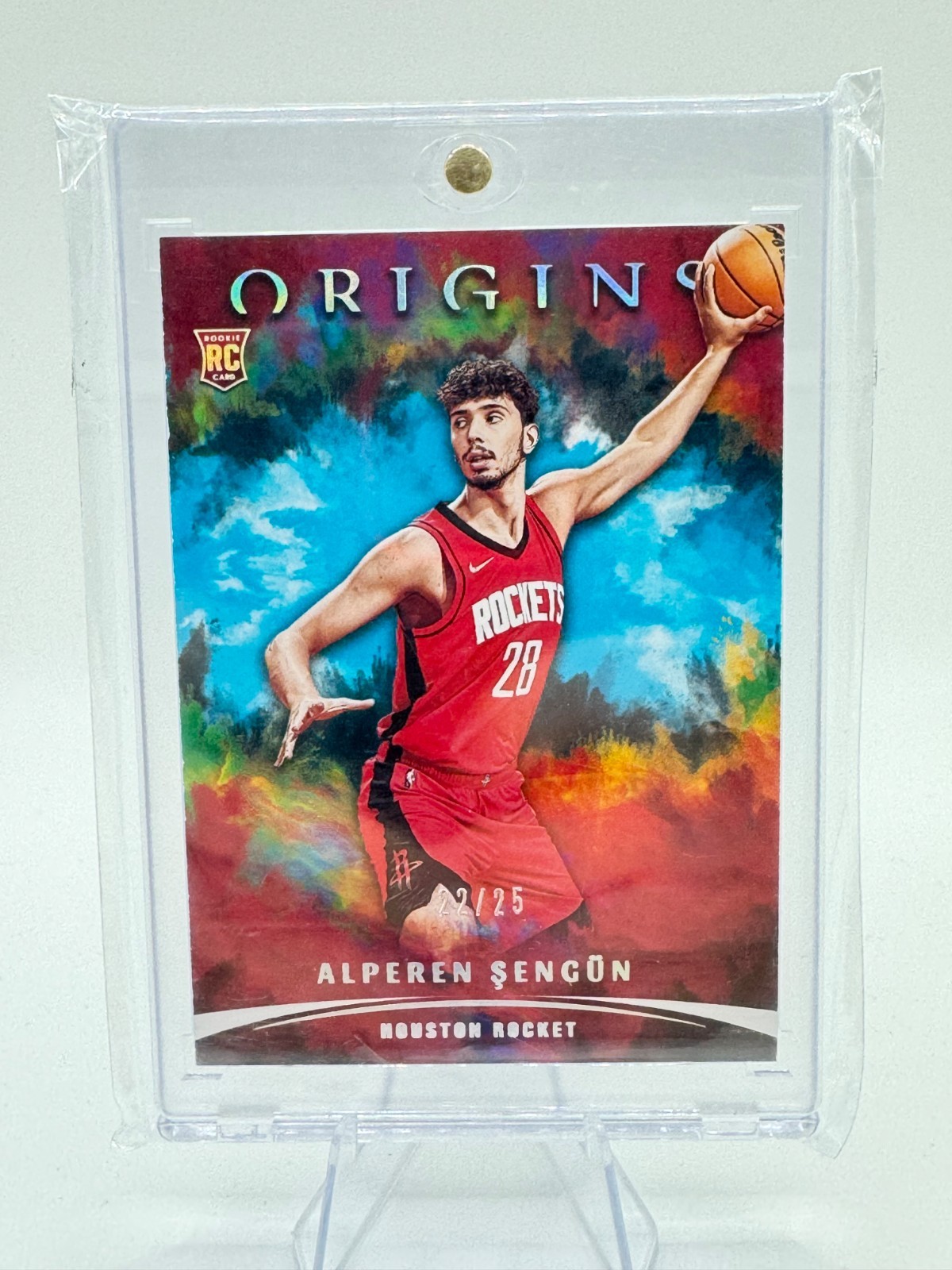 2021 Origins Alperen Sengun Rookie /25 Red Color Match RC