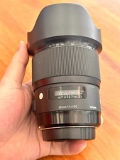 SIGMA 20mm F/1.4 DG HSM Art Lens for Canon EF mount Near Mint