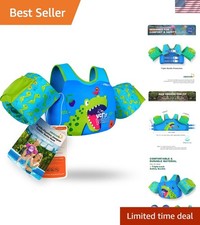 Puddle Float Jumper 20-30-50-60-70 Pounds, Toddler Swim Vest for 1-3-5-6-9 O...