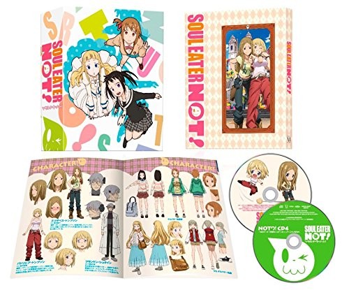 Soul Eater Not! NOT.4 [Blu-ray Disc] Standard Edition ZMXZ-9344 Japanese Ani FS