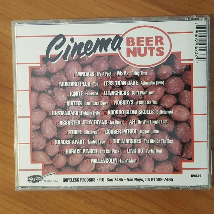 VARIOUS Cinema Beer Nuts - Original Punk Rock Taste  EX/EX(CD) - Bild 4 von 4