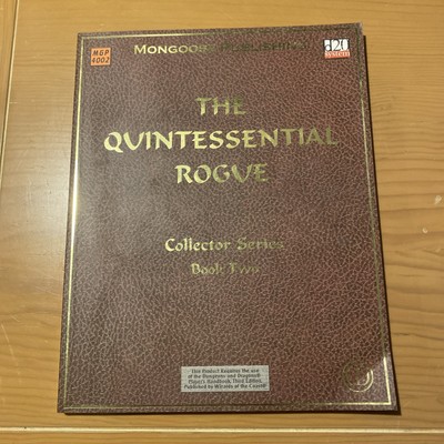 Mongoose d20 RPG Quintessential Rogue NM