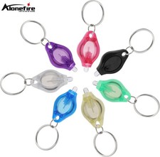 Led Torch Keychain Flashlight Key Ring - Bright White Lamp