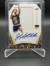 2013 Crown Royale John Stockton Auto Jersey /25 No. 206