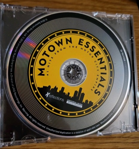 Motown Essentials (CD, 2016, Universal Music, #1 Hits) Supremes Jackson Stevie - Picture 5 of 5