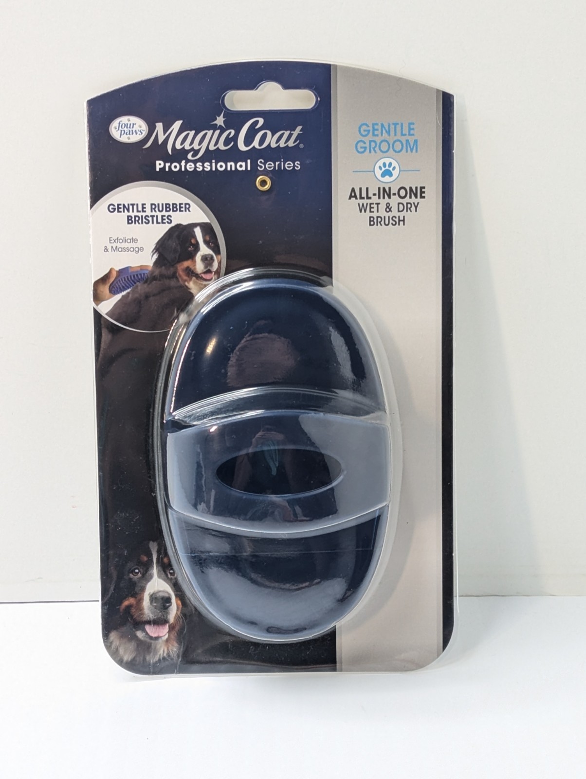 Four Paws Magic Coat Professional Series All In One Wet & Dry Brush Dog Brush 