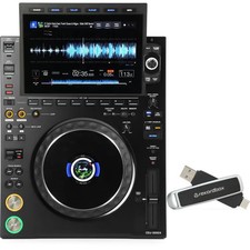 AlphaTheta CDJ-3000X Professional DJ Media Player with DJ Flash Drive - 1TB