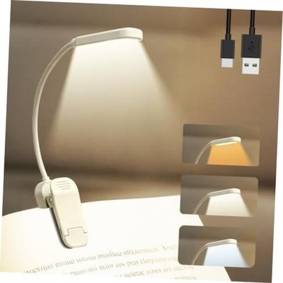 Rechargeable 20 LED Book Light for Reading in Bed - Energy Saving 20 LEDs White