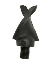 Fish Tail Post Hole Digger Auger Point Type 1-1/4" Thread 50200 Farmer Bob's