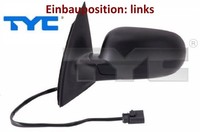 TYC 337-0026 AußEnspiegel Links Spiegel AußEn FüR Seat FüR VW