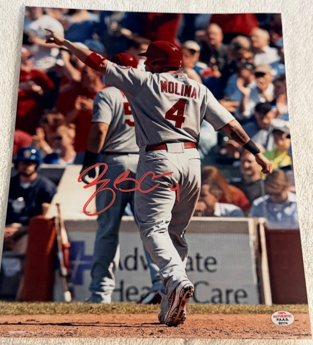 Yadier Molina Baseball MLB Original Autographed Photos for sale | eBay