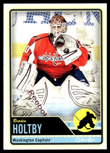 2012 O-Pee-Chee Braden Holtby #280 card