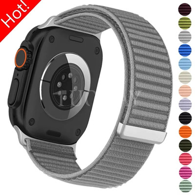 Nylon Sport Loop Armband für Apple Watch 11 10 9 8 7 6 5 4 SE 40-49mm Ultra 3 2