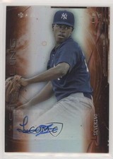 2014 Bowman Sterling Prospect Orange Refractor 22/75 Luis Severino Auto 9su