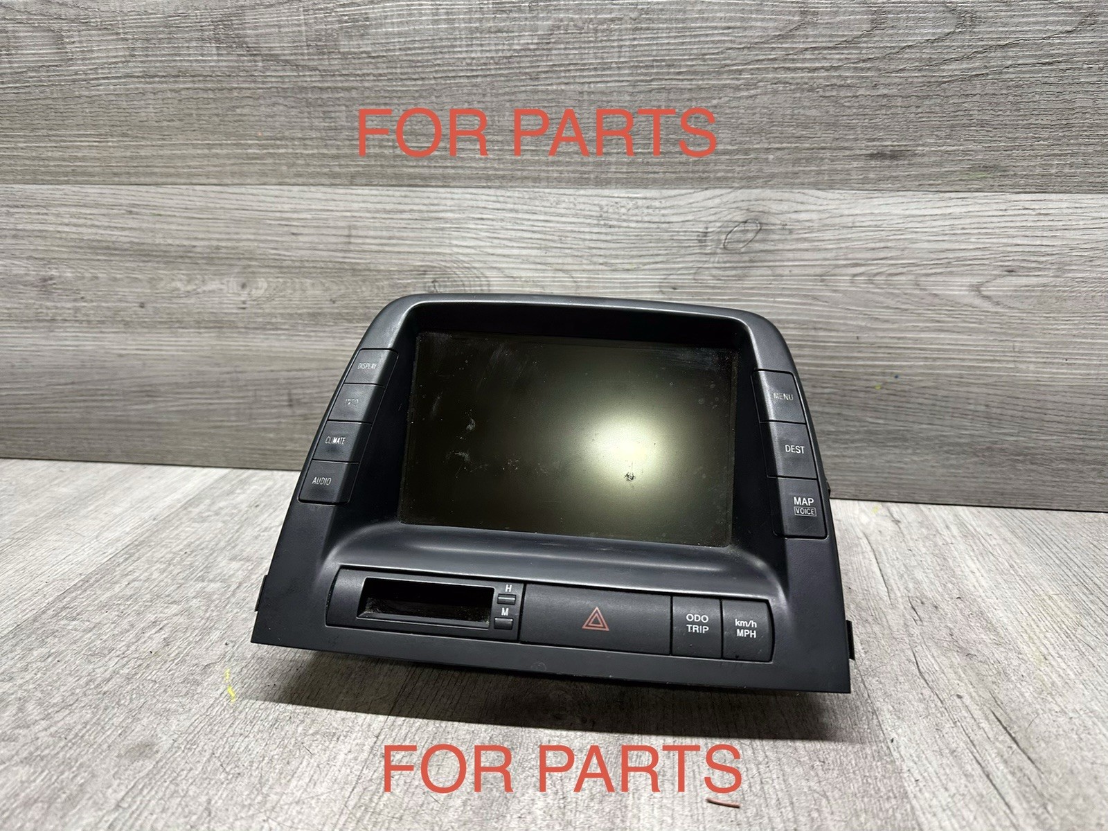 2006-2009 Toyota Prius Radio Navigation Display Screen 86110-47220 For Parts (20