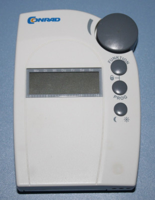 Conrad FHT80B-3 Funk Raumthermostat Wandthermostat kompatibel mit ELV