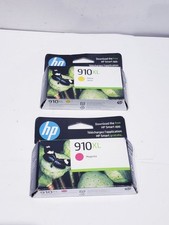 HP 910XL Ink Cartridge Yellow & Magenta - Expiry: 09/2025