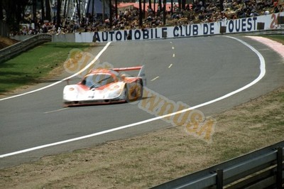 Vintage 35mm Kodachrome Slide 24H Le Mans Racing Car X-4202