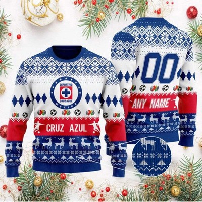 Custom Name Specialized Liga MX Cruz Azu Name 2021 Concepts Sweatshirt S-5XL