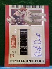 2019 Panini Contenders Draft Picks #261 Dcota Dixon