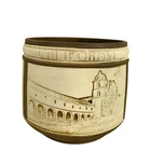 Weller Claywood 1910 Pottery Santa Barbara California Mission Jardiniere Planter