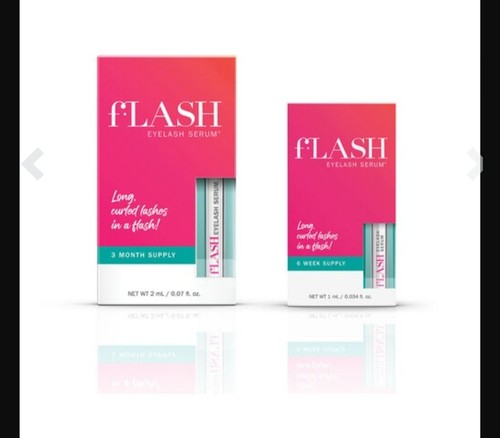 fLASH Eyelash Serum Mini for Long, Curled Lashes - Enhances and Strengthens Y... - Picture 3 of 10