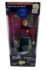 Star Trek CAPTAIN JEAN-LUC PICARD COMMAND ED Action Figure 1994 PLAYMATES Vtg