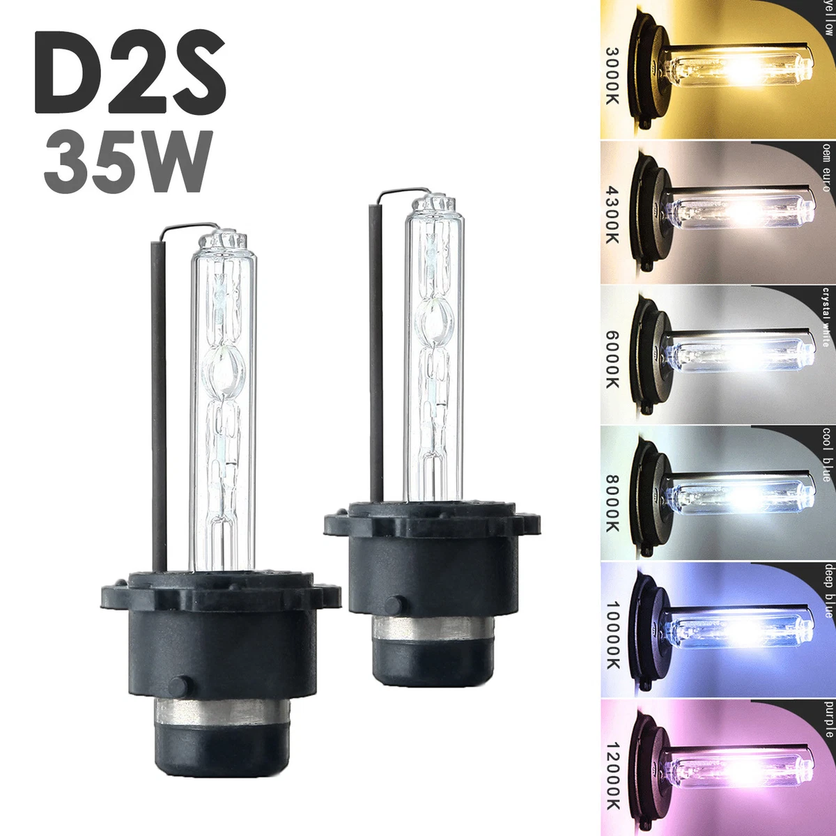 A1 NEW D2S XENON Factory Headlight Replacement HID Bulbs 35W 4K 6K 8K 10K  12K