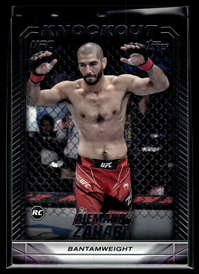 Aiemann Zahabi 2024 Topps Knockout UFC Card #39 | eBay