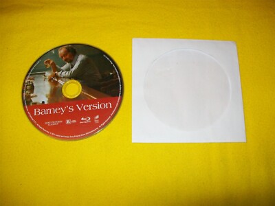 BARNEY'S VERSION BLURAY DISC ONLY NO CASE INCLUDED PAUL GIAMATTI DUSTIN HOFFMAN