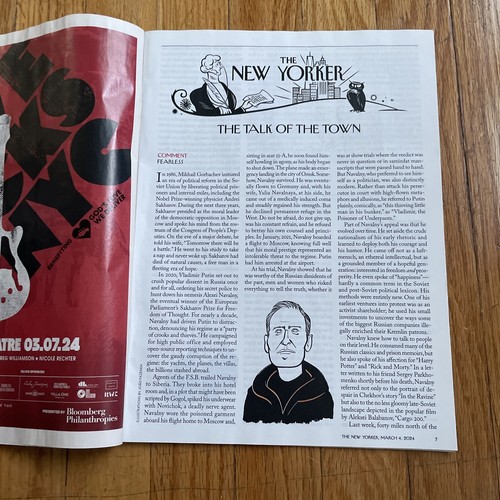 THE NEW YORKER MARCH 4, 2024 Victoria Tentler-Krylov’s “All Clear" - Picture 8 of 11