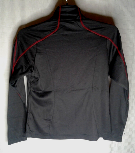 North End Sport Carbon Gray/Red Full Zip Jacket Ladies M - Picture 2 of 5