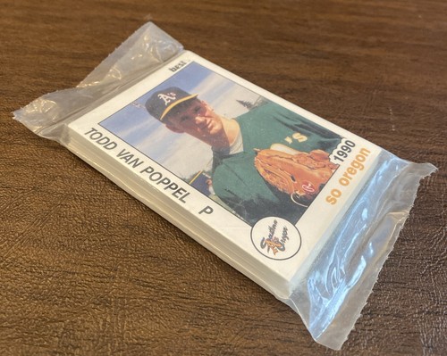 1990 Best Cards Southern Oregon A’s Complete Set 30 Cards-Sealed - Picture 3 of 3