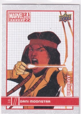 Upper Deck 2021-22 Marvel-Annual No. 16 Dani Moonstar