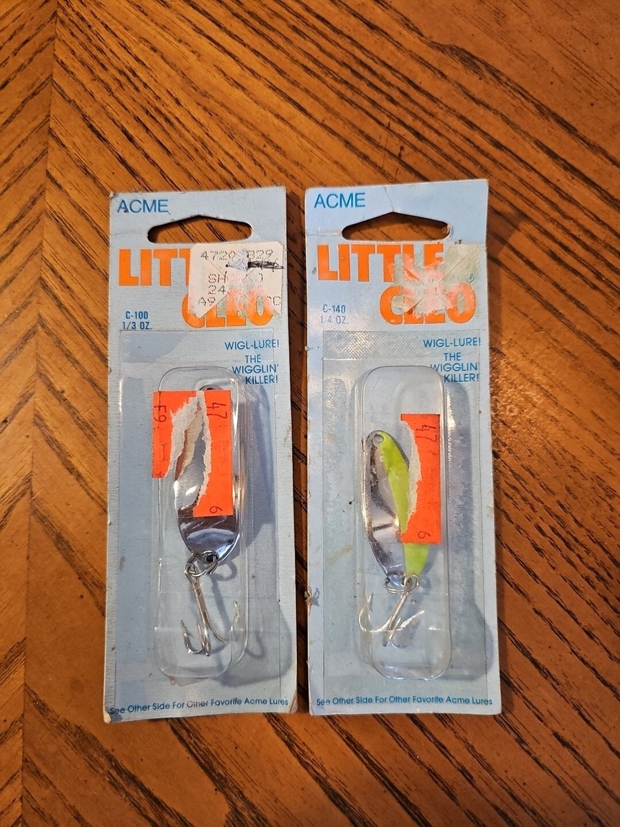 Acme Tackle Lil Cleo 1/4 Oz Nickel – Cuillère De Pêche Neuve, Couleur Nickel