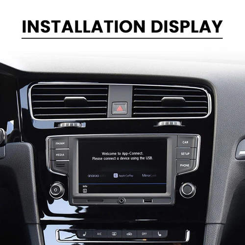 5GD035280B Noname CarPlay Android Auto MirrorLink MQB Radio Stereo Navigation - Foto 2 di 16