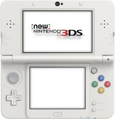 NEU 3DS-Konsole weiß unverpackt gebraucht Nintendo 3DS-Spiel