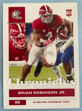 2022 Panini Chronicles Draft Picks Football #25 Brian Robinson Jr. RC