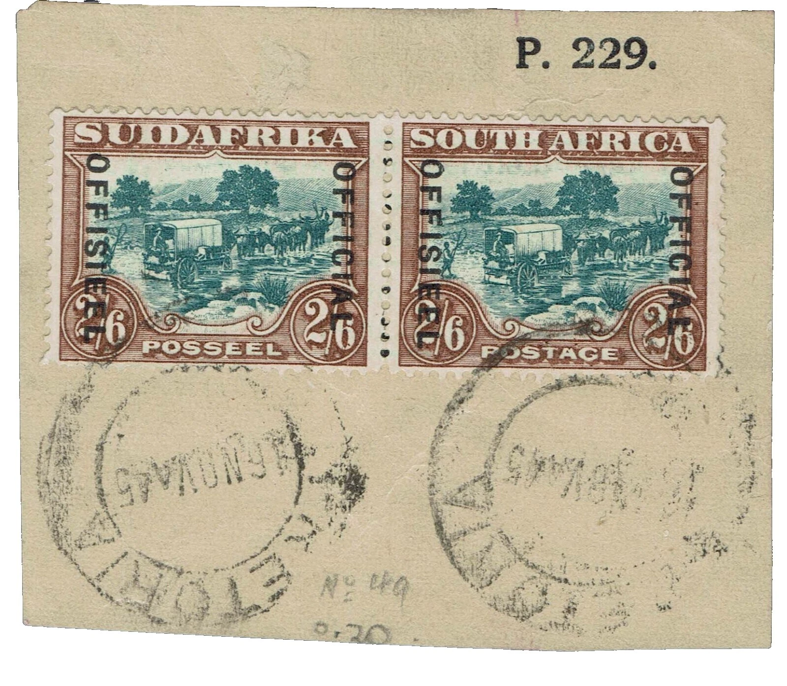 Espacio usado estampillas de colonias y territorios británicos