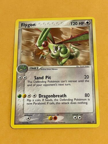 2004 Pokemon Black Star Promo Flygon BSP #025 NM- - Picture 3 of 4